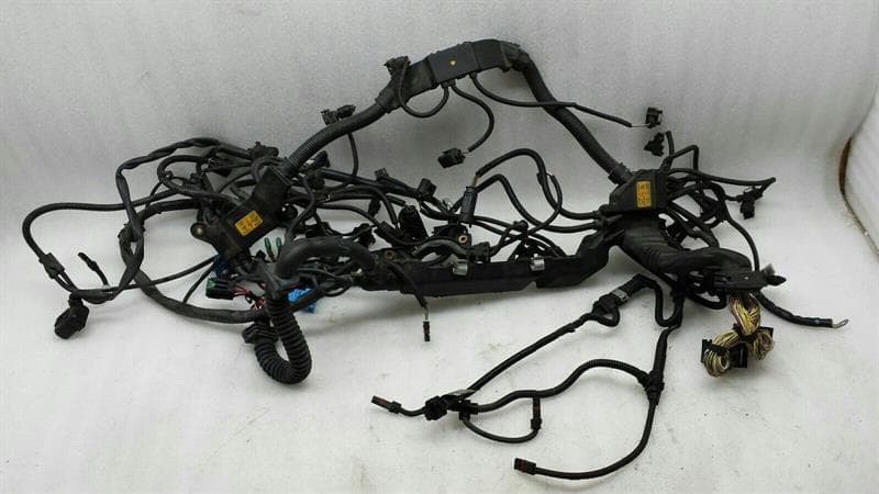 BMW BMW 7 Series F01 Engine Wiring Harness 12517601261 Engine Wiring Loom 750iX N63 04.10