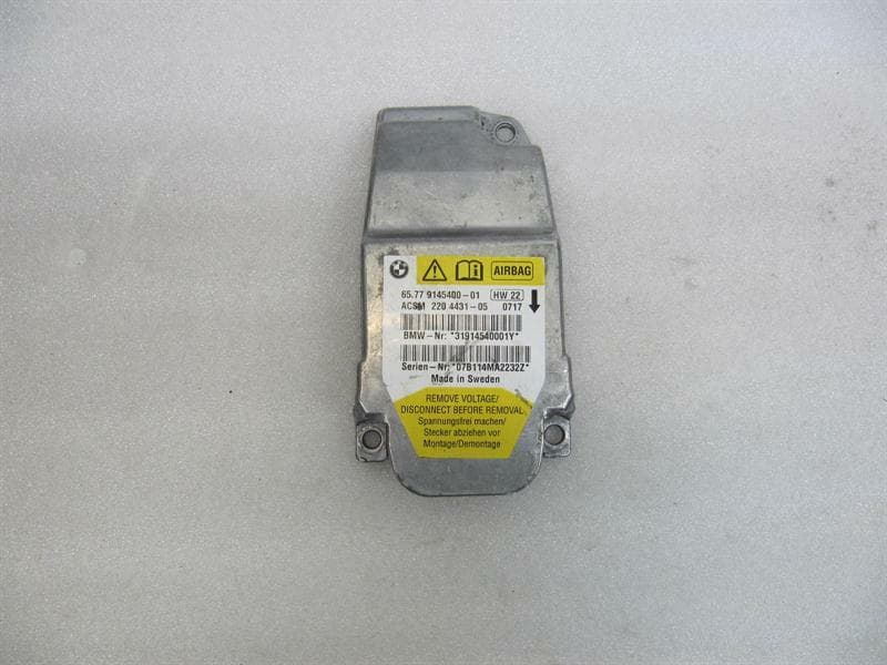 BMW BMW 6 Series E63 Safety Modules ECU 65779145400-01 Air Control Unit SRS