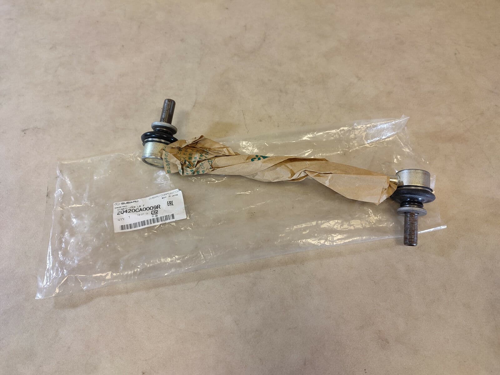SUBARU Genuine SUBARU BRZ TOYOTA GT 86 FRONT SWAY STABILIZER BAR ENDLINKS 20420CA0009R
