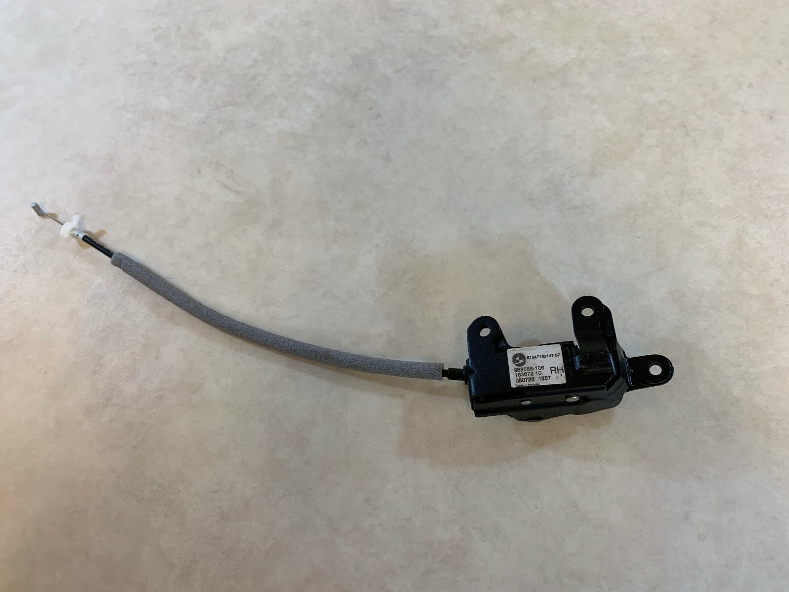 BMW BMW X5 E70 E70 LCI OEM Tailgate Boot Lid Lock Mechanism 51247162147 RH