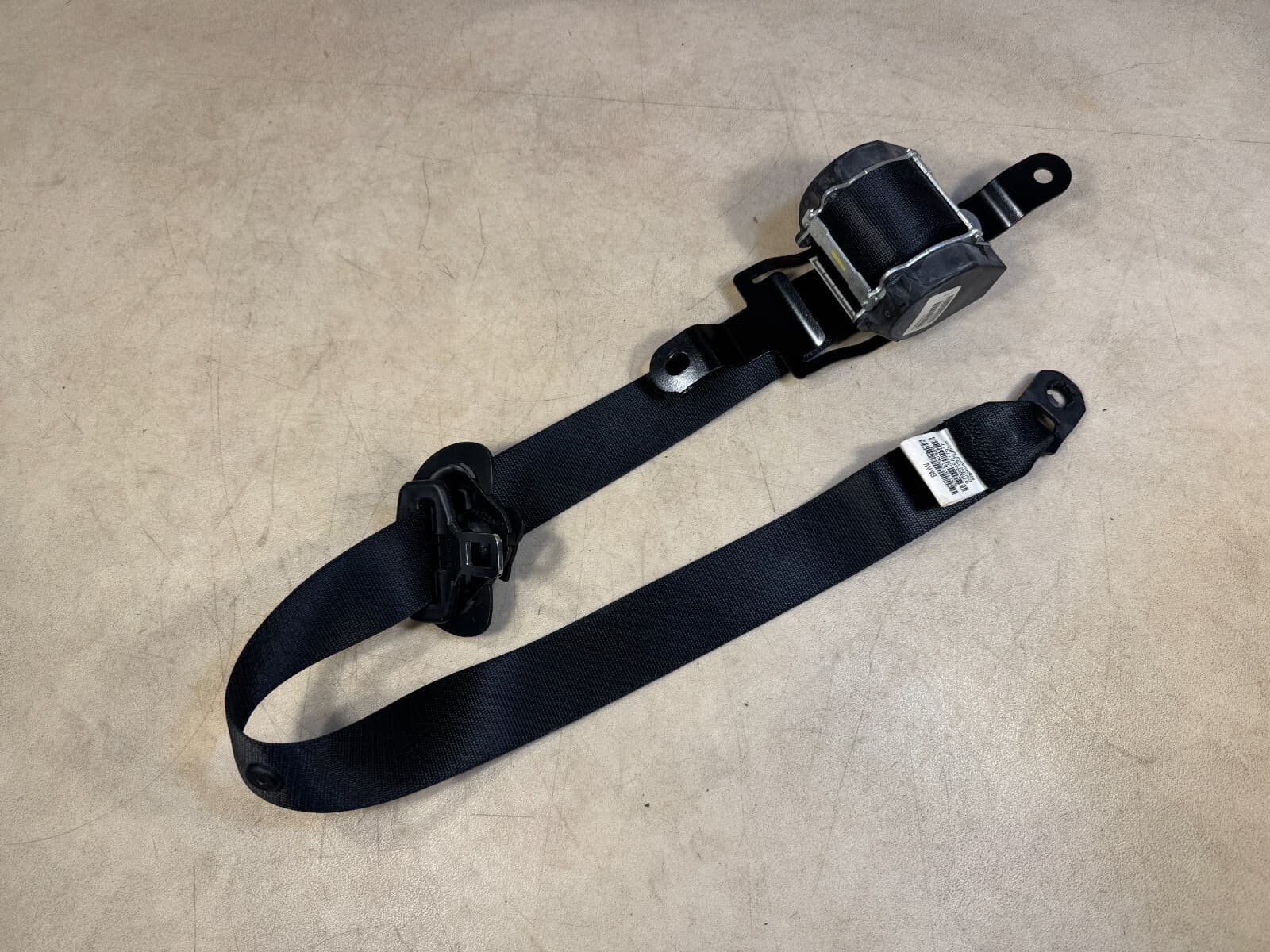 BMW BMW X5 E70 LCI E70 REAR LEFT SIDE BLACK SEAT BELT 72117161059