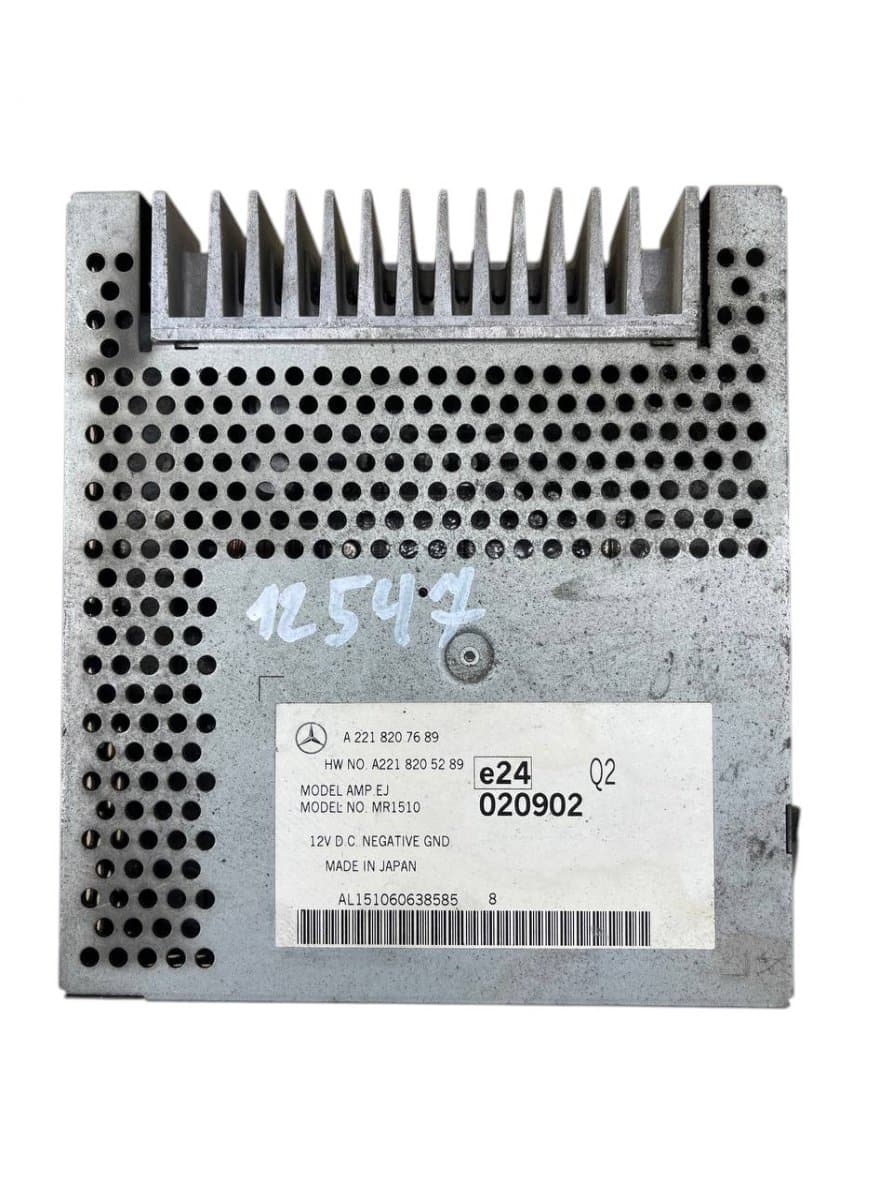 MERCEDES-BENZ 2218207689 2218205289 MR1510 Audio amplifier MERCEDES-BENZ S-CLASS (W221) (2005-2013)