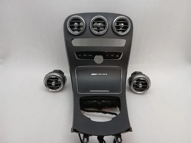 MERCEDES-BENZ Mercedes C63 AMG W205 Veneer A2056802910 Strip Gray Open Pore Oak Wood 2B35-