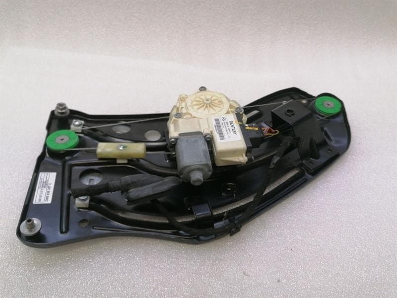 BENTLEY Bentley Continental GT V8S Left Rear Winder 3W8839397C 3W8959703F Window Regulator