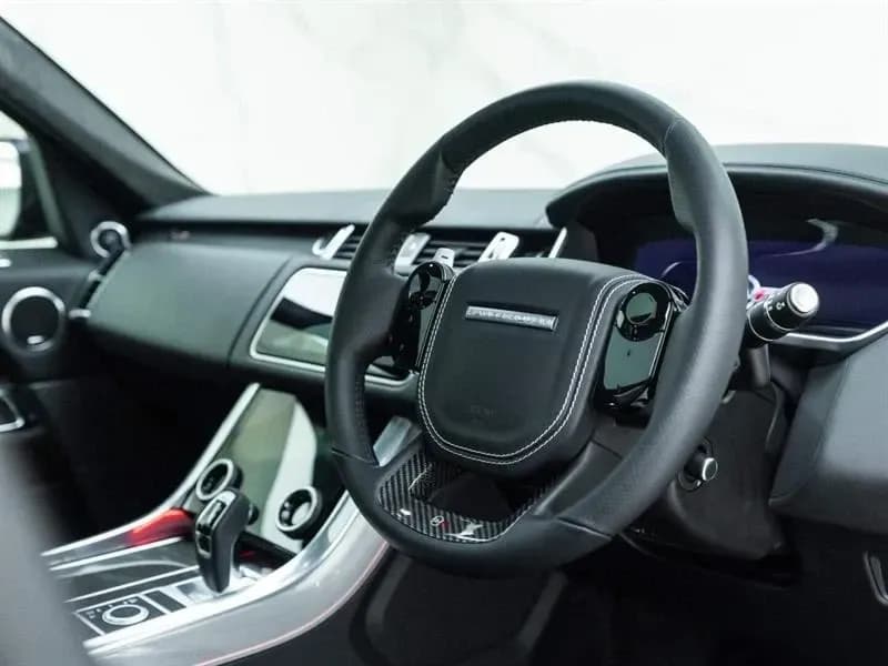 LAND ROVER Range Rover Sport L494 Carbon Fibre Steering Wheel Trim LCI SVR 18-22-