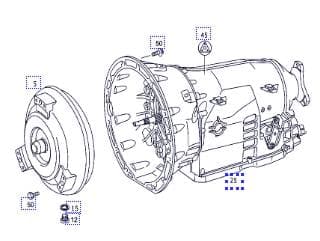MERCEDES-BENZ 722646 2122705500 2122705600 Gearbox MERCEDES-BENZ C-CLASS (W204) (2007-2013)