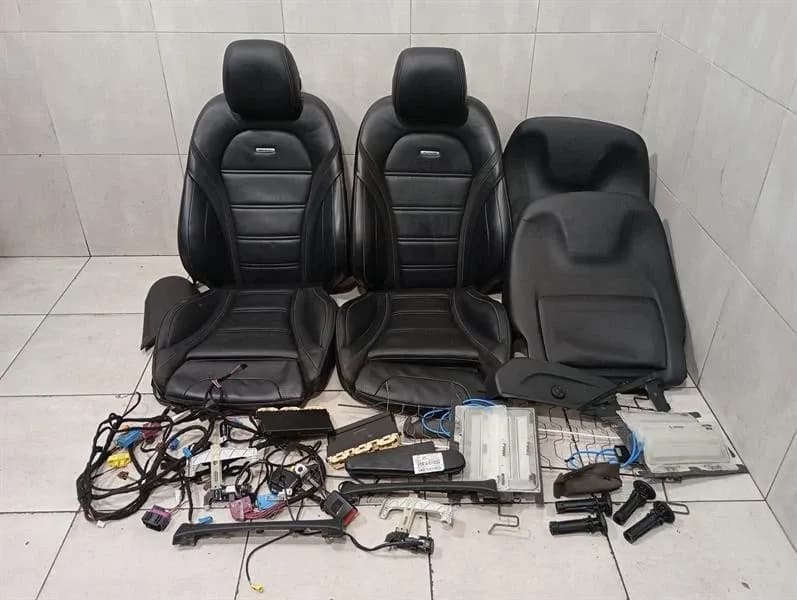MERCEDES-BENZ Mercedes C Class W205 Seats Leather Cover Set A2059105906 Seats Trim Set