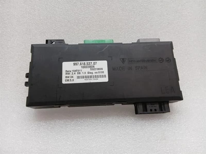 Porsche 911 997 electronic module 99761853707 seat control unit seat