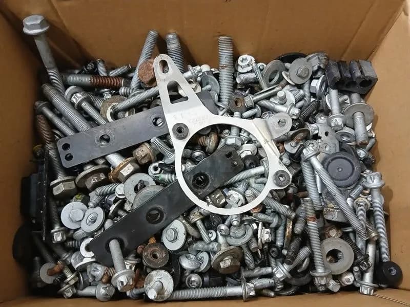 MERCEDES-BENZ Mercedes GT R190 Roadster Screws Bolts From One Car Set Bolts