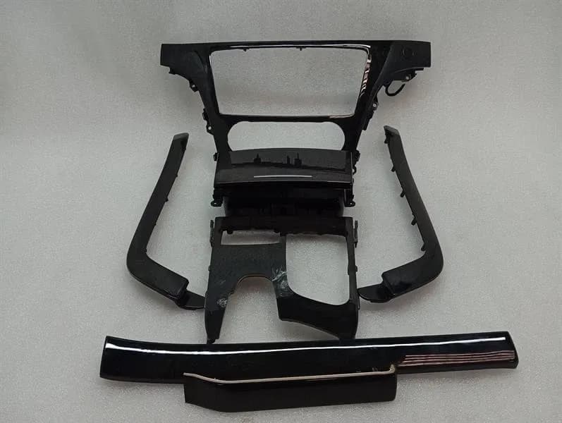 MERCEDES-BENZ Mercedes SL R231 Black Ash Wood Trim Console A2316803936 Strip Cover RHD