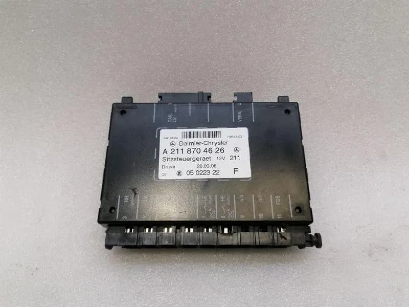 MERCEDES-BENZ Mercedes E Class W211 Seat Control Module A2118704626 Control Unit Seat Adjustment
