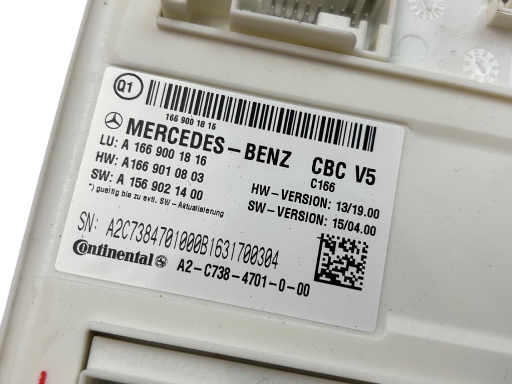 MERCEDES-BENZ A2C7384701000 Fuse box MERCEDES-BENZ GLS (X166) (2015-2019)