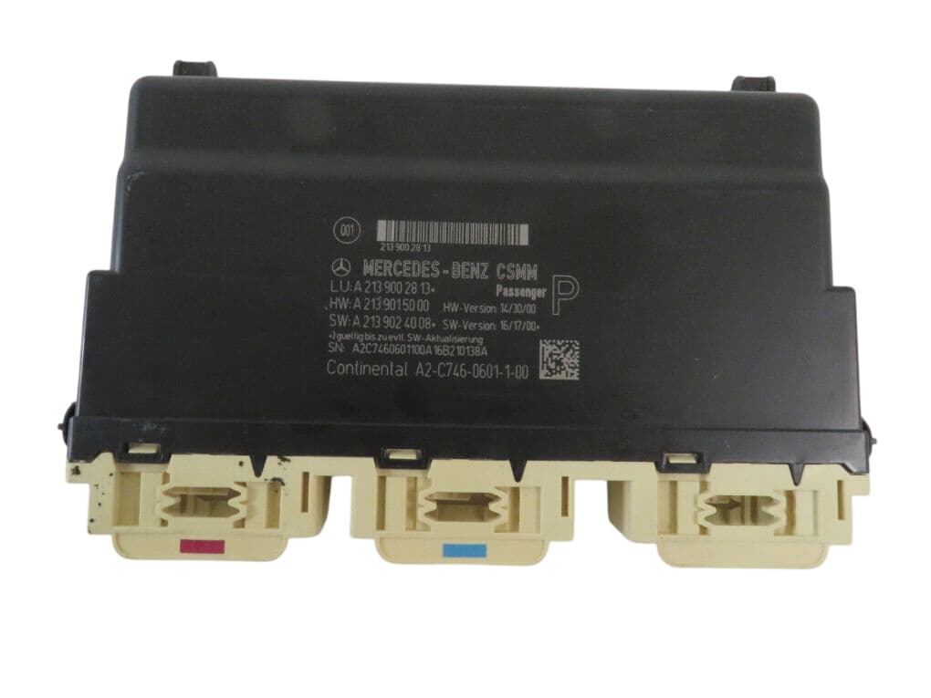 MERCEDES-BENZ A2139001405 A2139002813 Door control unit front right MERCEDES-BENZ E-CLASS (W213) (2016-2023)