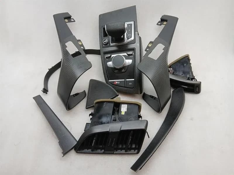AUDI AUDI R8 4S PERFORMANCE RHD Veneer Set 4S2820951H CARBON RIGHT HAND DRIVE DEFECTS!