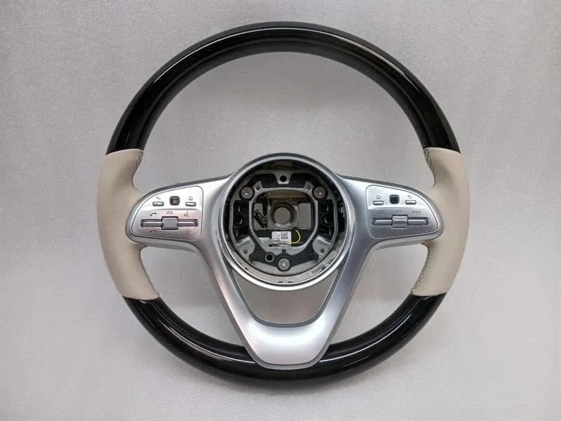 MERCEDES-BENZ Mercedes CL W217 Steering Wheel A0004603604 1B55 Steering Wheel Wood Beige